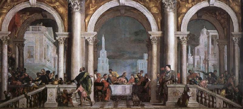 Paolo Veronese The guest time in the house of Levi oil painting picture